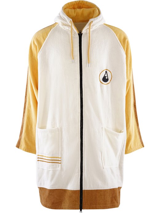 Unisex Badeponcho  -  Zip Sannt