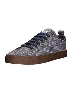 Artikelbild Unisex Canvas Sneaker von Ethletic in indigo gestreift