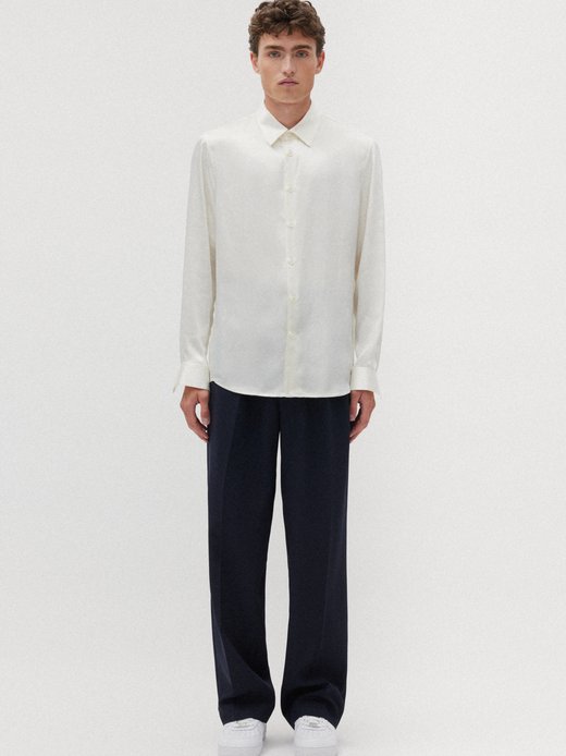 Unisex Casual Hemd Regular Fit