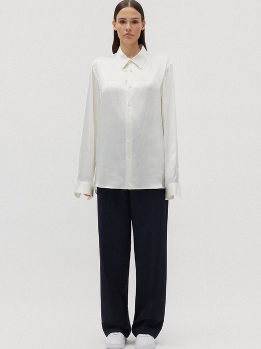 Unisex Casual Hemd Regular Fit