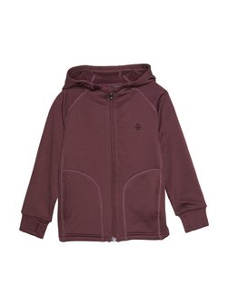 Artikelbild Unisex Fleecejacke von ColorKids in braun uni