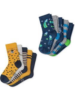 Artikelbild Unisex Freizeitsocken  -  Muster Mix von Schiesser in mehrfarbig bedruckt