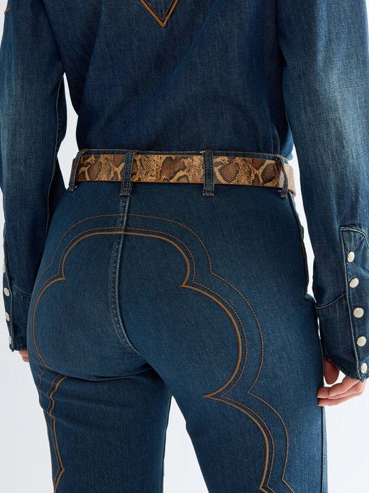 Unisex Gürtel - Snake