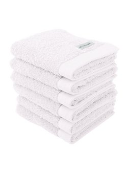 Unisex Gästetuch im 6er-Pack