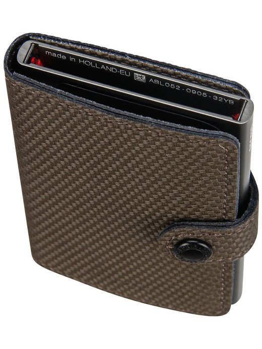 Unisex Geldbörse - Miniwallet Carbon