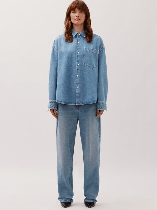 Unisex Jeanshemd - Oversized Fit