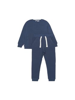 Artikelbild Unisex Langarmshirt & Hose von Minymo in blau uni