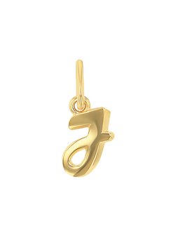 Artikelbild Unisex Motivanhänger von amor in gold uni