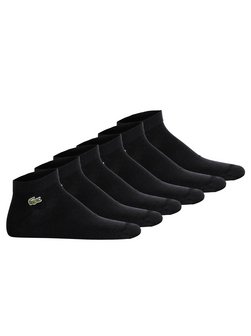 Artikelbild Unisex Socken 6er Pack von Lacoste in schwarz uni
