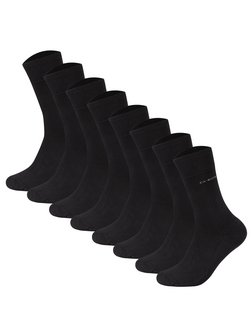 Artikelbild Unisex Socken 8er Pack von Camano in schwarz uni
