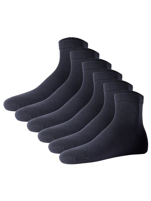 Unisex Socken im 6er-Pack