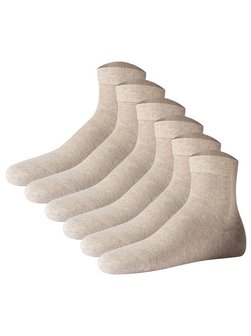 Unisex Socken im 6er-Pack
