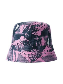 Artikelbild Unisex Sonnenhut - Moomin Viehe von reima in rosa gemustert
