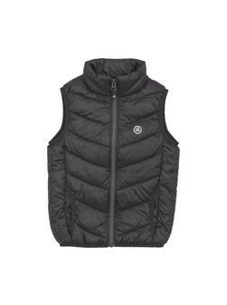 Artikelbild Unisex Steppweste von ColorKids in schwarz uni