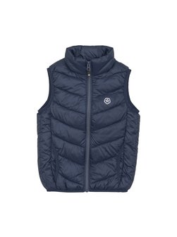 Artikelbild Unisex Steppweste von ColorKids in blau uni