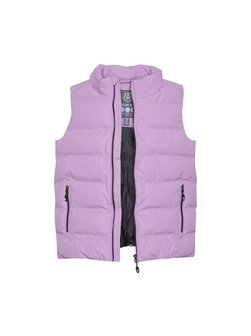 Artikelbild Unisex Steppweste von ColorKids in lila uni