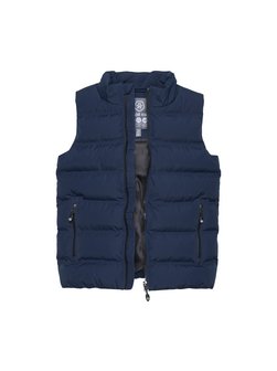 Artikelbild Unisex Steppweste von ColorKids in blau uni