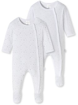 Artikelbild Unisex Strampler  -  Original Classics von Schiesser in mehrfarbig bedruckt
