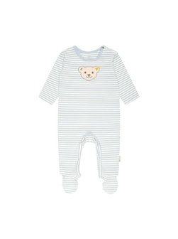 Artikelbild Unisex Strampler von Steiff in weiß gestreift
