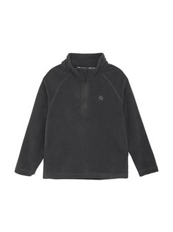 Artikelbild Unisex Strickfleece-Pullover von ColorKids in schwarz uni