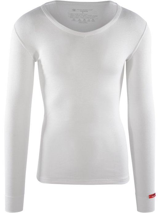 Unisex Thermounterhemd  -  Thermal Longsleeve - V-Neck