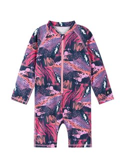 Artikelbild Unisex UV-Overall - Moomin Sandig von reima in rosa gemustert