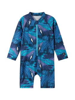 Artikelbild Unisex UV-Overall - Moomin Sandig von reima in türkis gemustert