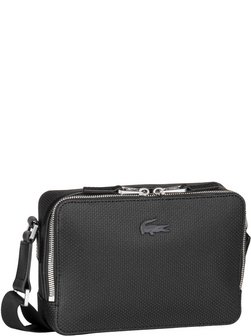 Artikelbild Unisex Umhängetasche - Chantaco Mini Leather NU4393CE von Lacoste in schwarz uni
