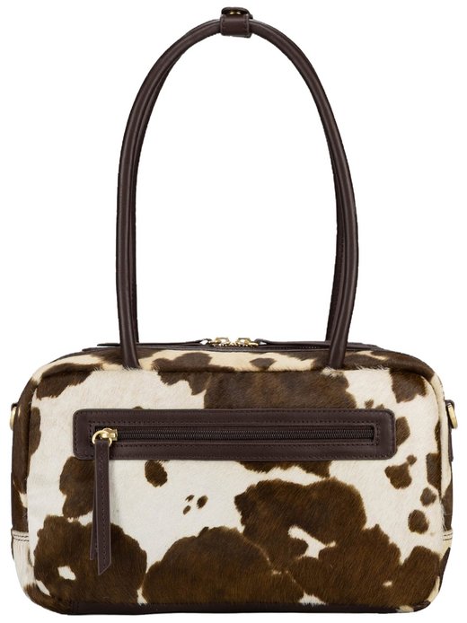 Unisex Umhängetasche - Furry Cow Bowling Bag M