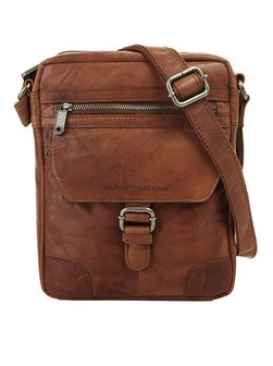 Artikelbild Unisex Umhängetasche von Spikes & Sparrow in cognac uni