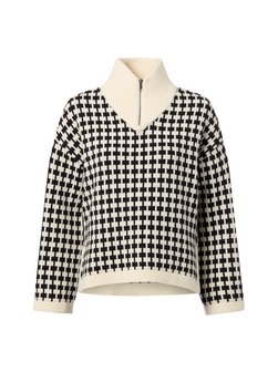 Wełniany sweter damski - MSCHAmaria