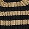 beige gestreift