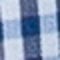 blau weiß kariert