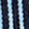 blau gestreift