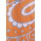 orange gemustert
