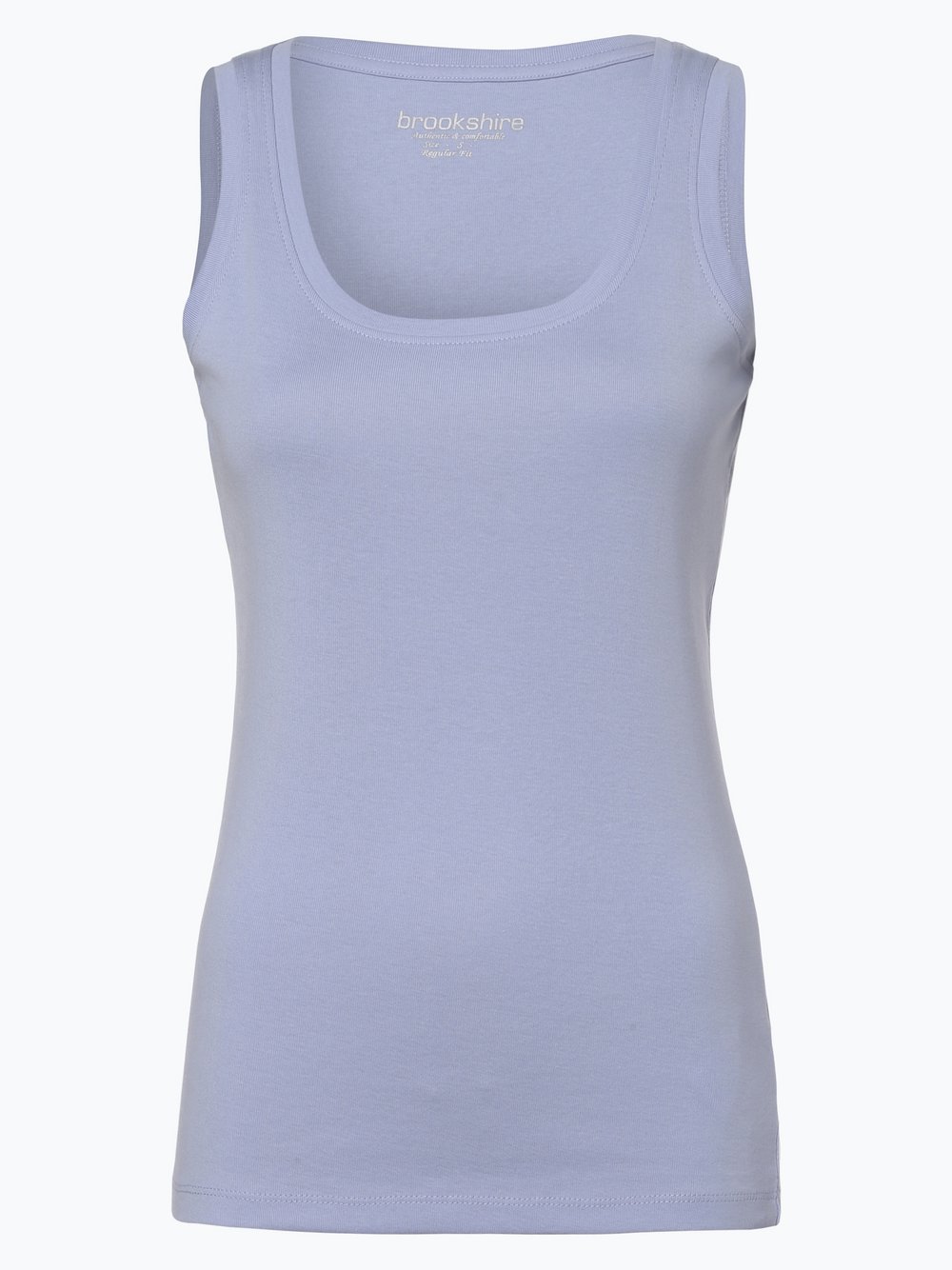 brookshire Top Damen Baumwolle blau, S