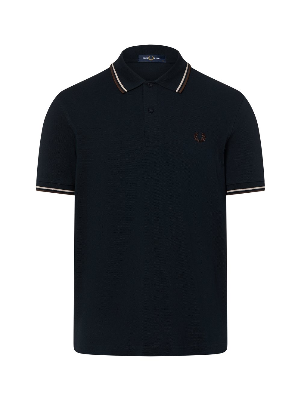 Thumbnail - Fred Perry Poloshirt Herren Baumwolle blau, L
