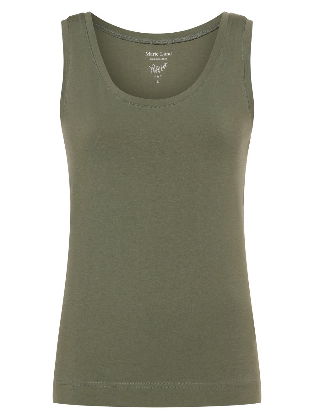 Marie Lund Top Damen Baumwolle grün, XL