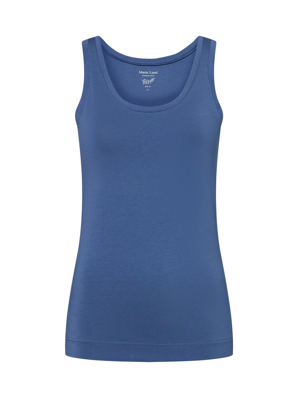 Marie Lund Top Damen Baumwolle blau, L