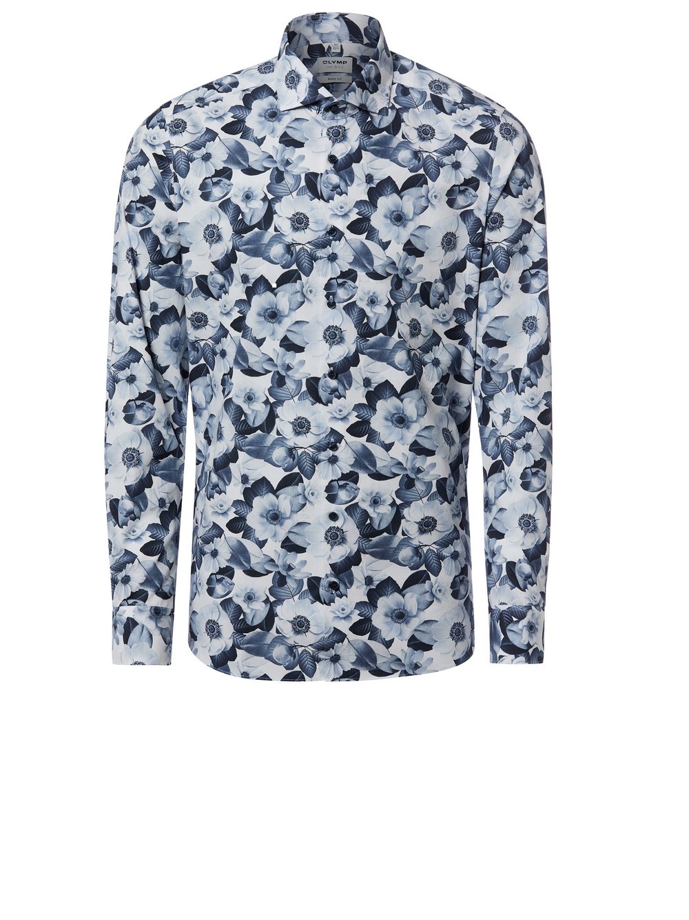 Thumbnail - OLYMP Level Five Hemd Herren Slim Fit Baumwolle (100%) mehrfarbig gemustert, 44