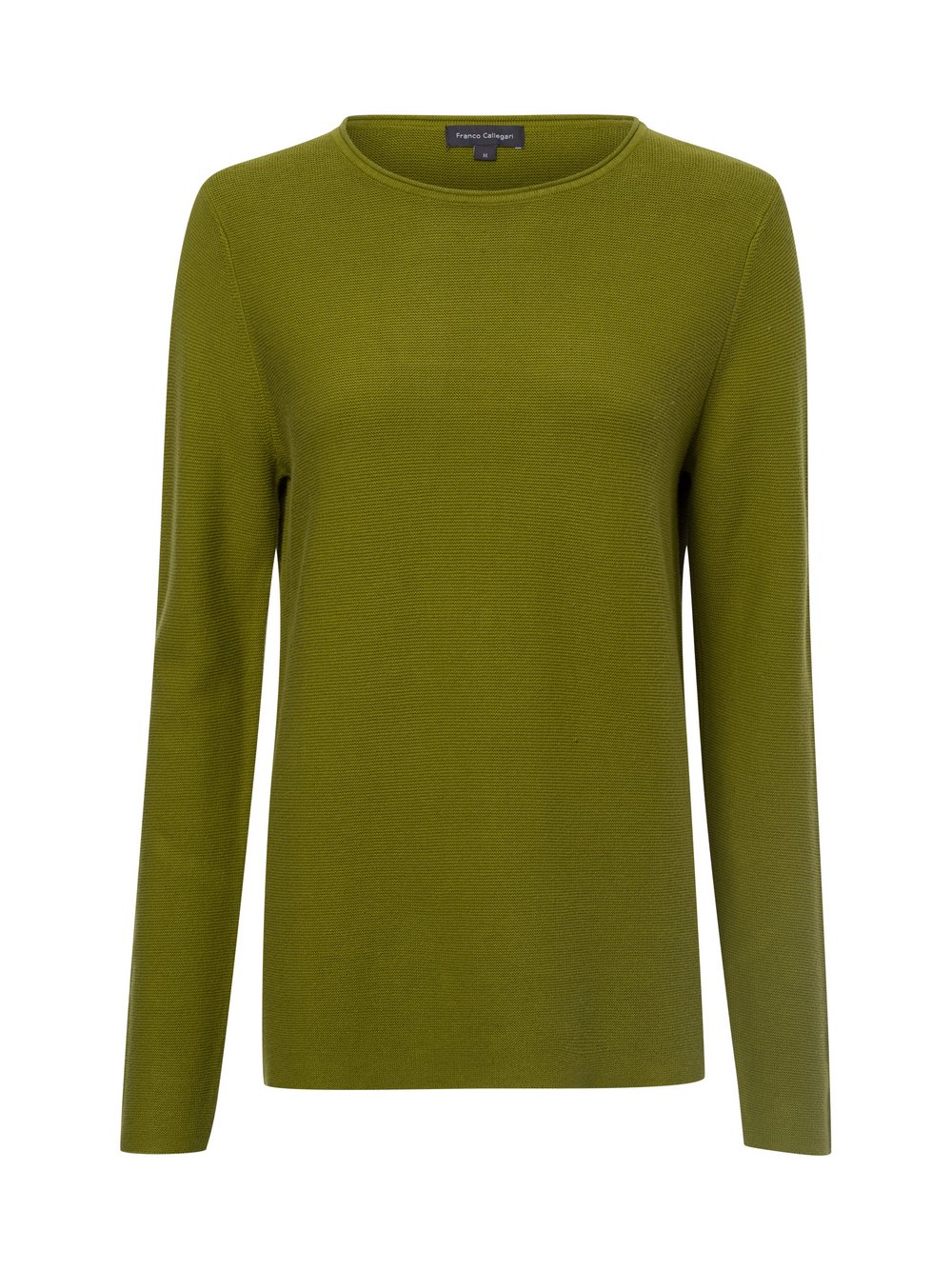 Franco Callegari Pullover Damen Baumwolle grün, L