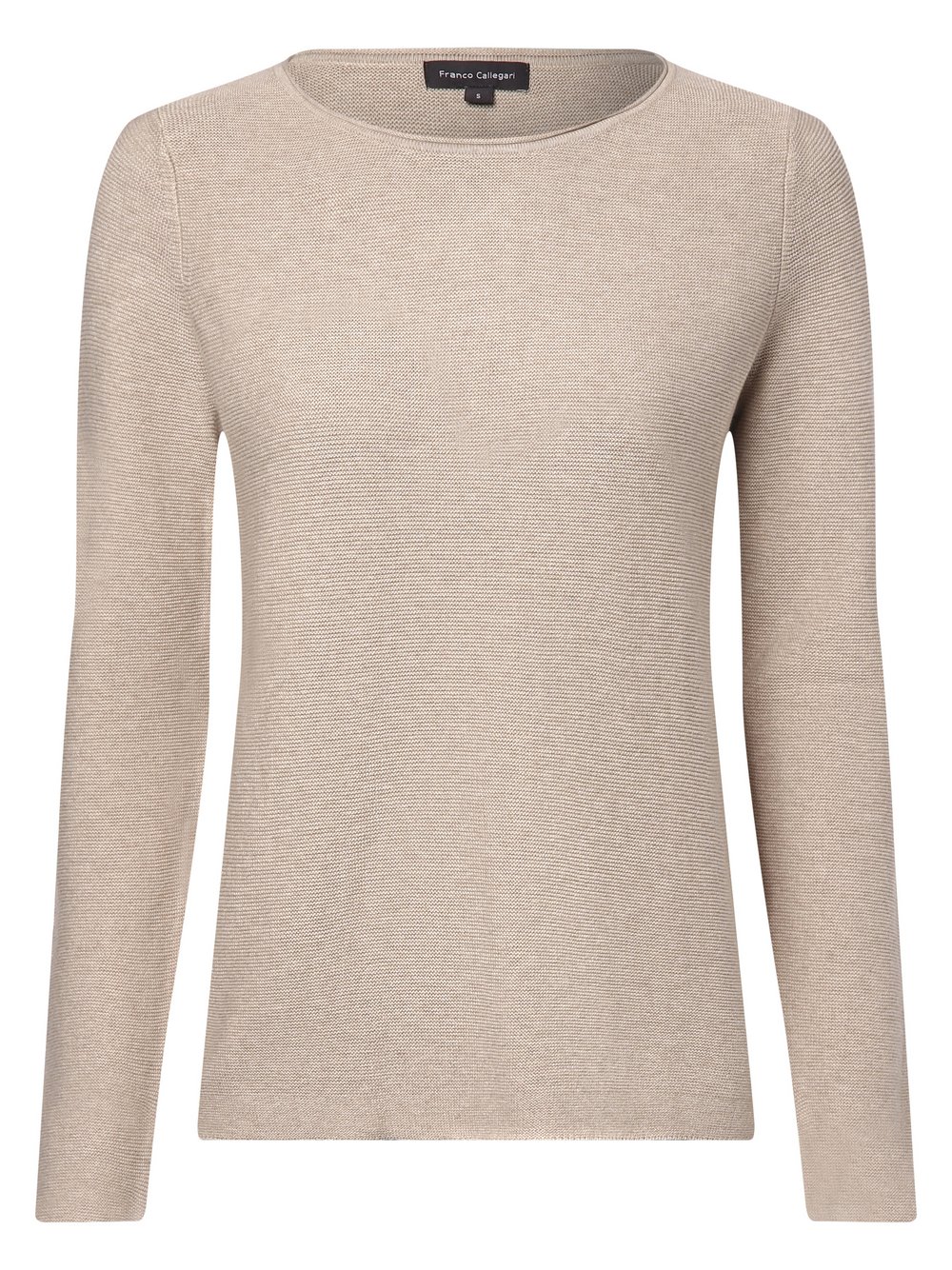 Franco Callegari Pullover Damen Baumwolle beige, XL