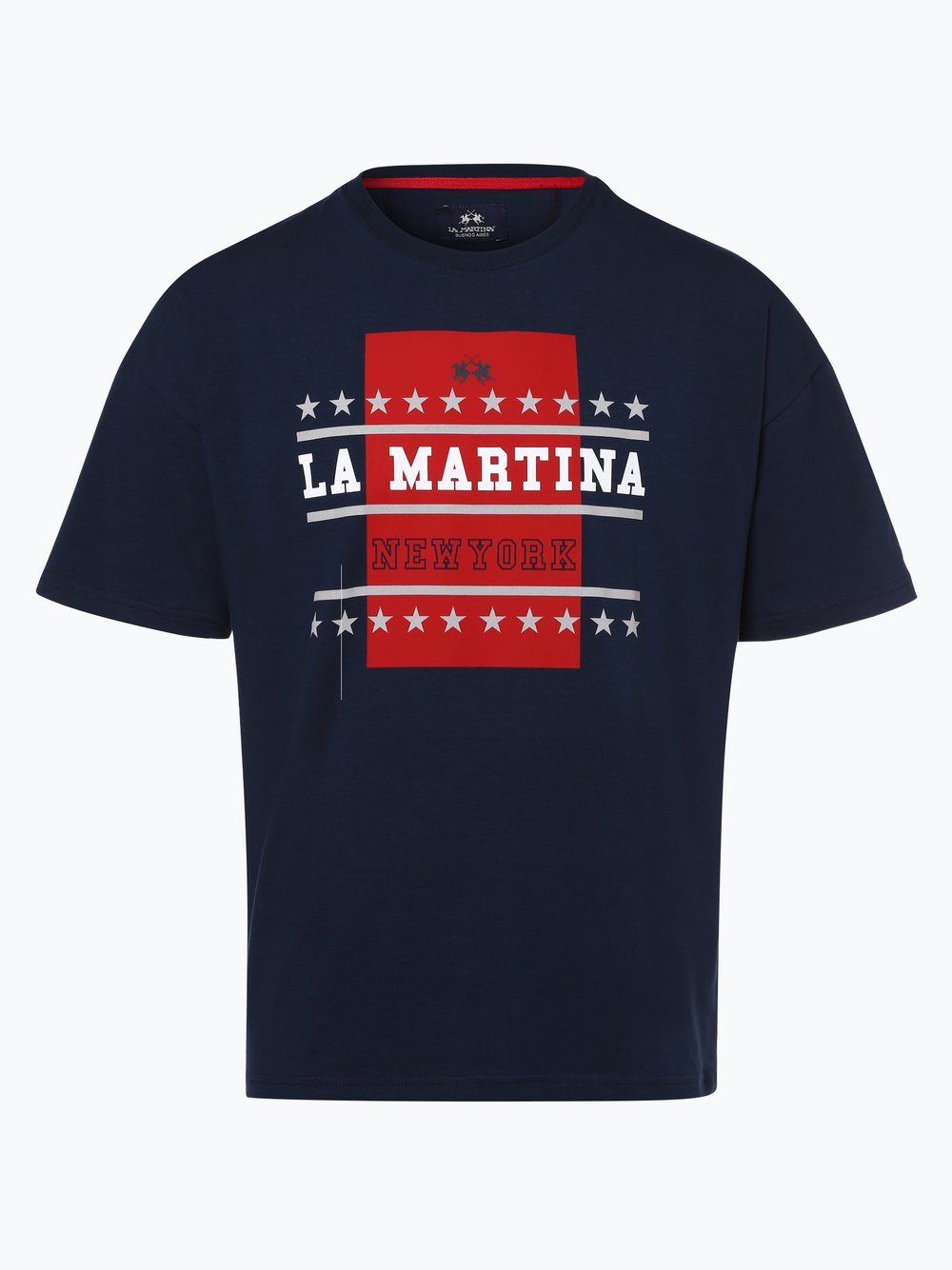 Herren Bekleidung T-Shirts Poloshirts La Martina Shirt in Rot für Herren 