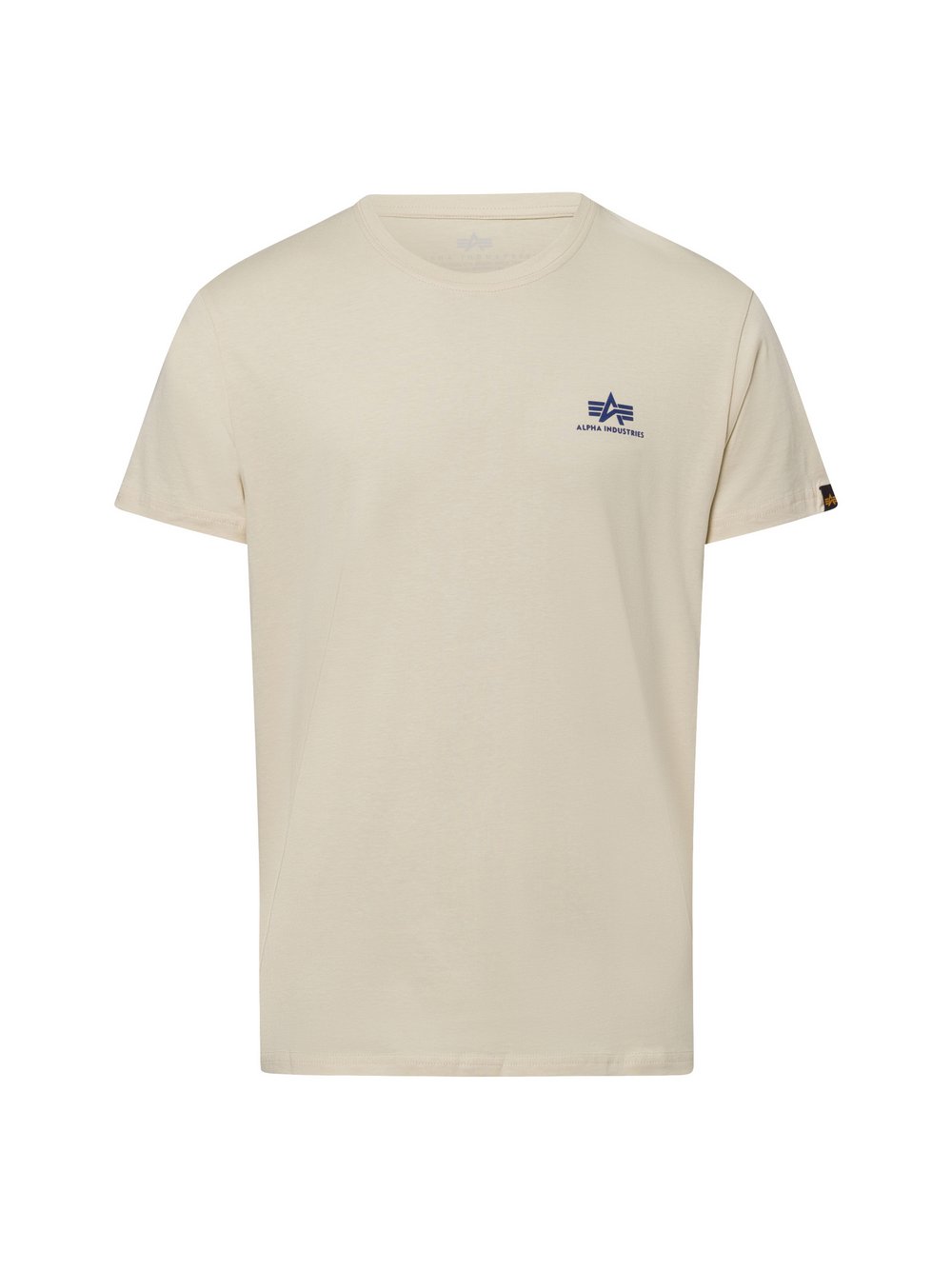 Alpha Industries T-Shirt Herren Baumwolle beige, L