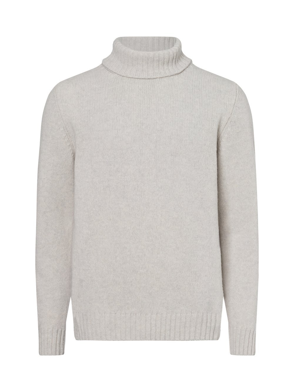 Nils Sundström Pullover Herren Schurwolle beige, XL