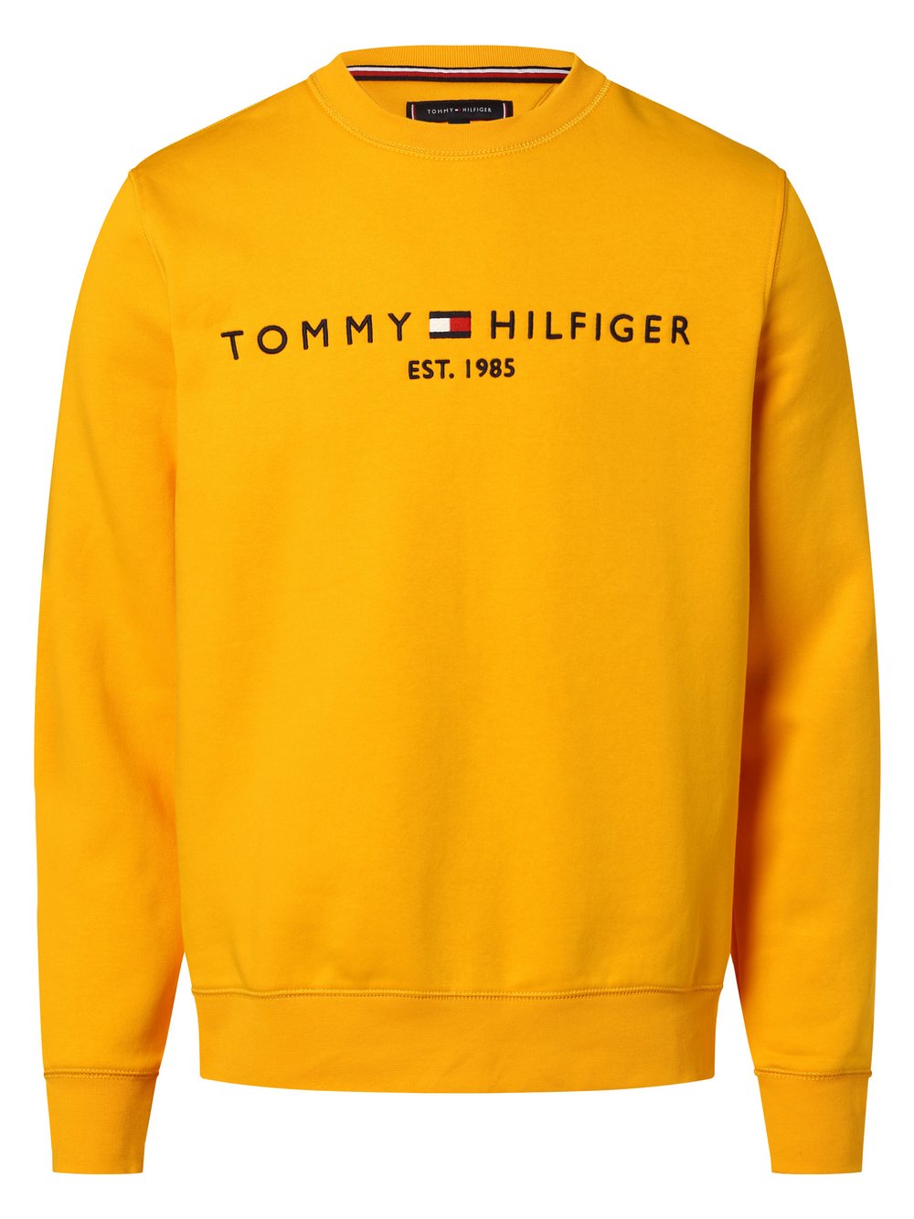 Tommy Hilfiger - Męska bluza nierozpinana, żółty