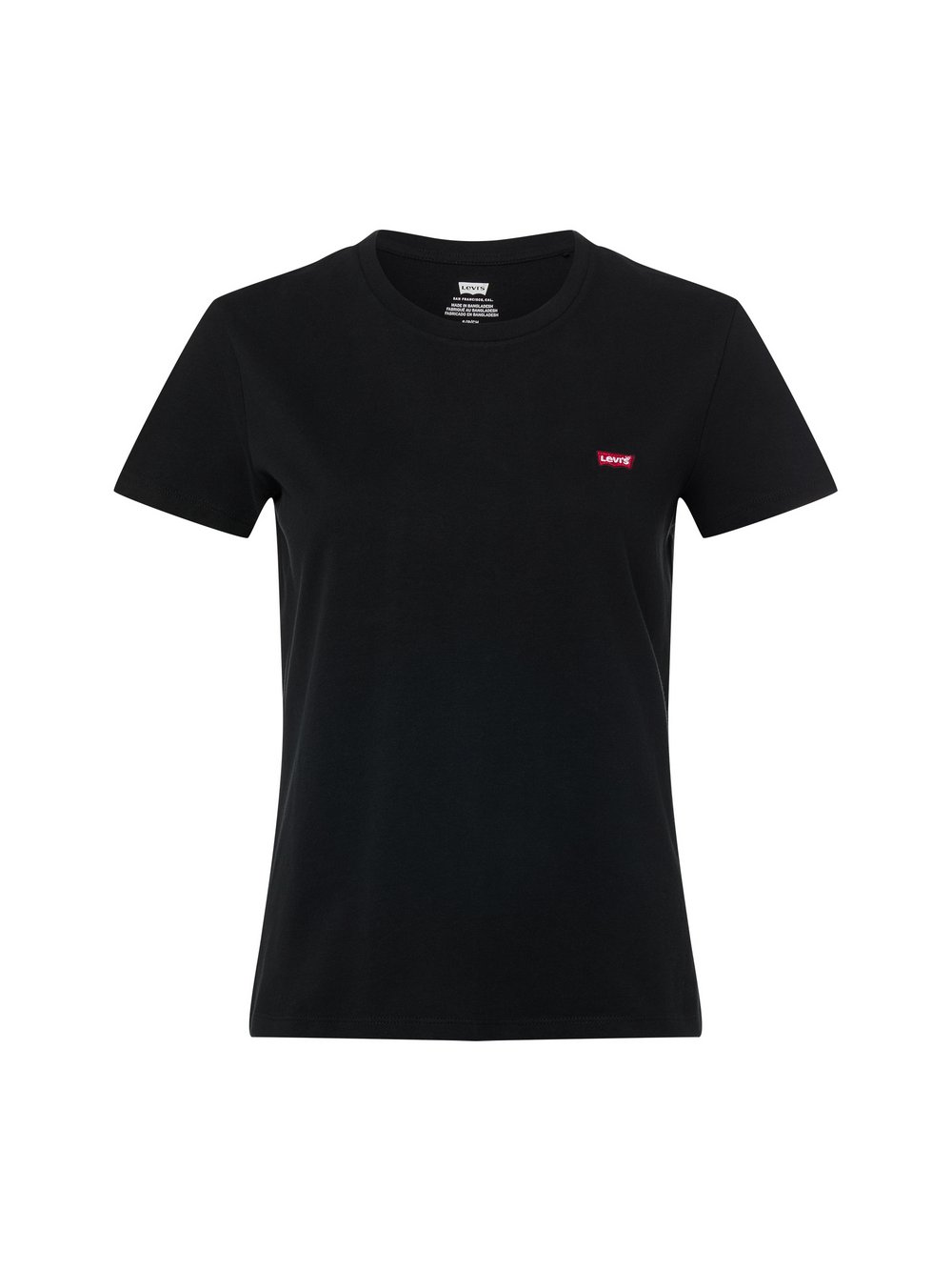 Levi's T-Shirt Damen Baumwolle schwarz, M