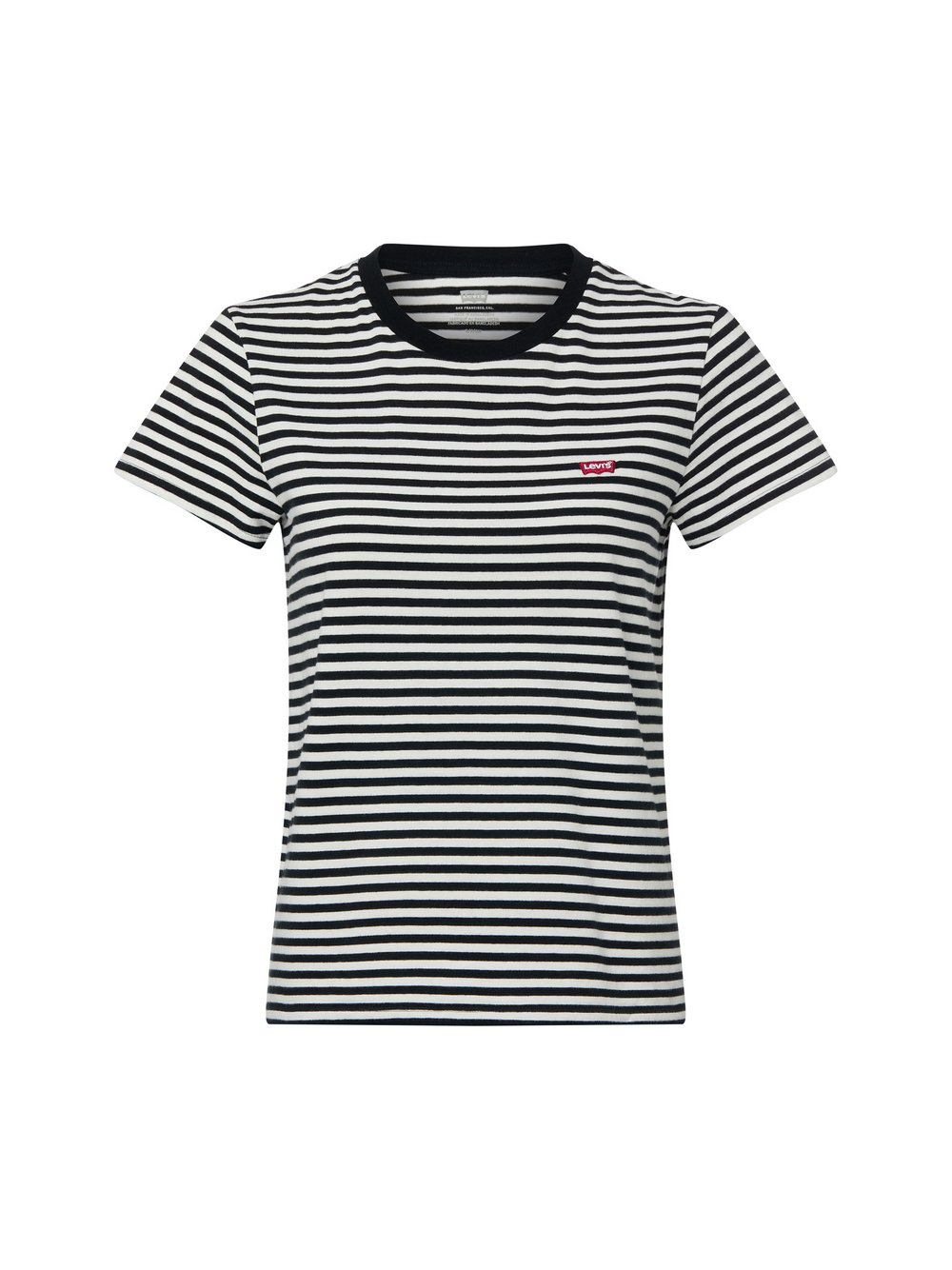 Thumbnail - Levi's T-Shirt Damen Baumwolle mehrfarbig gestreift, XS