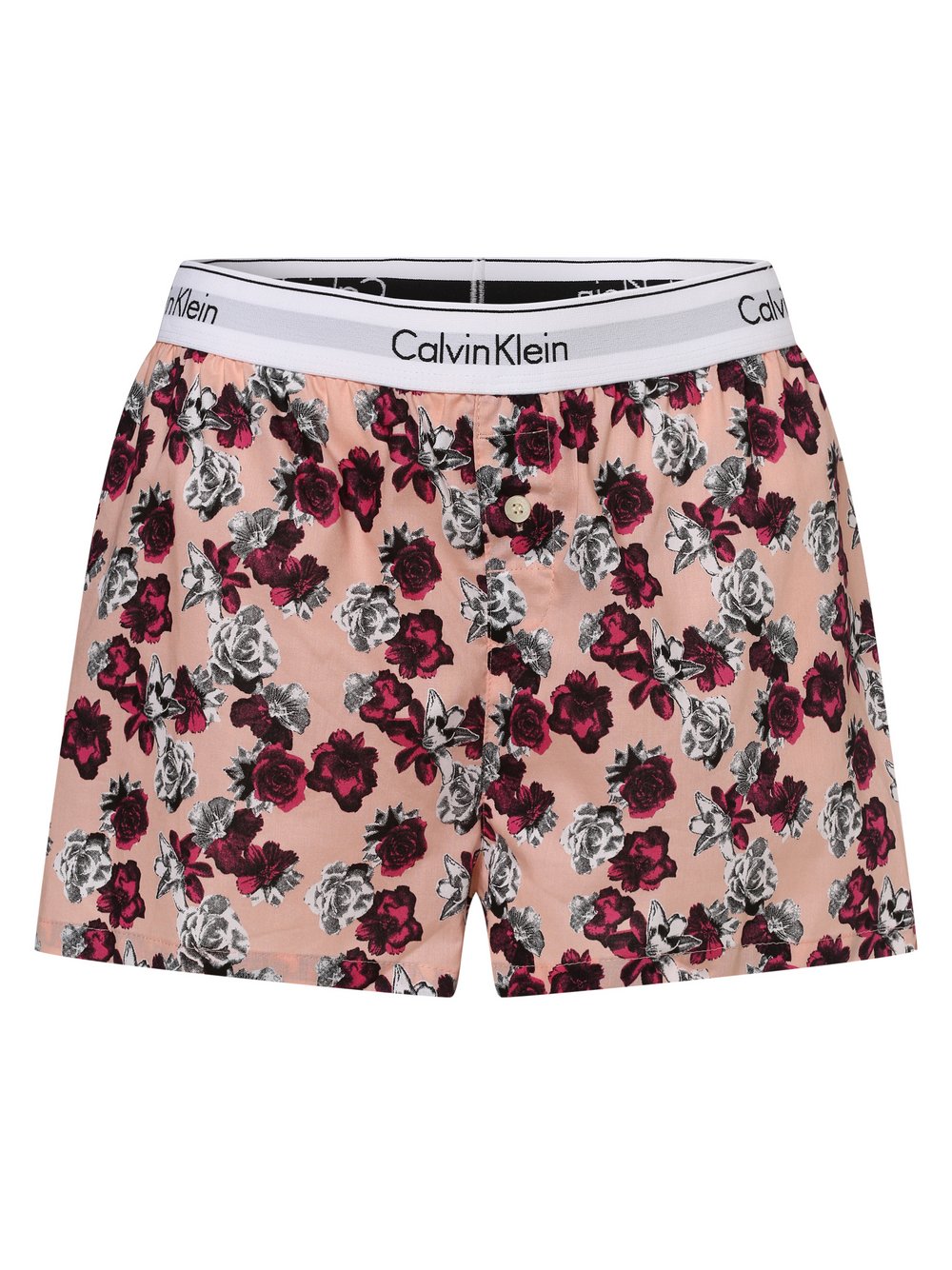 Calvin Klein - Damskie spodenki od piżam, różowy|wielokolorowy