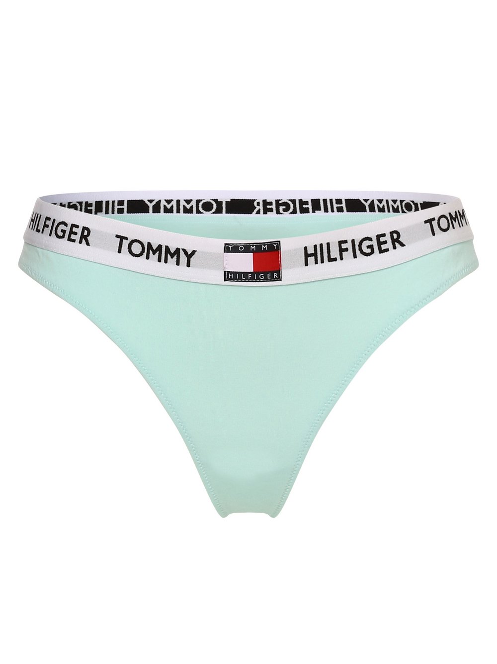 Tommy Hilfiger - Stringi damskie, niebieski|zielony